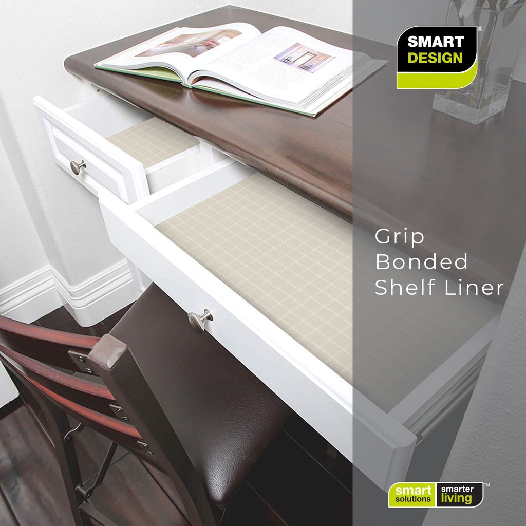 Bonded Grip Shelf Liner - 12 Inch x 10 Feet - Non-Adhesive